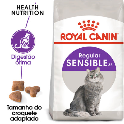 Royal Canin Cat Sensible 33 Poultry - Dry cat food for healthy digestion