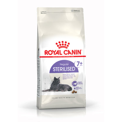 Royal Canin Gato Sterilised 7+ Aves - Ração seca para gato esterilizado