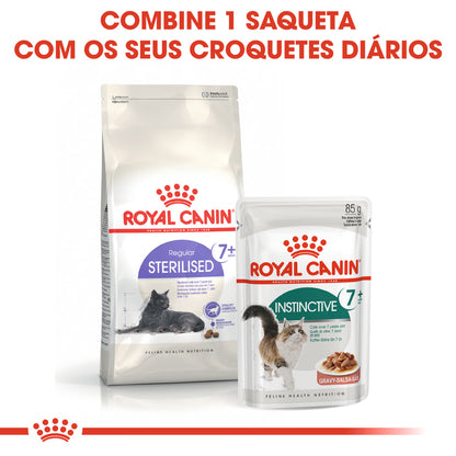 Royal Canin Gato Sterilised 7+ Aves - Ração seca para gato esterilizado