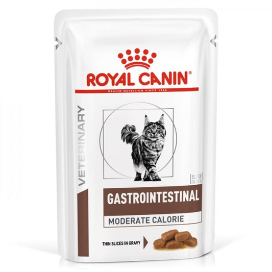 Royal Canin Wet Gastro Intestinal Moderate Calorie Cat | 12 x 85 g