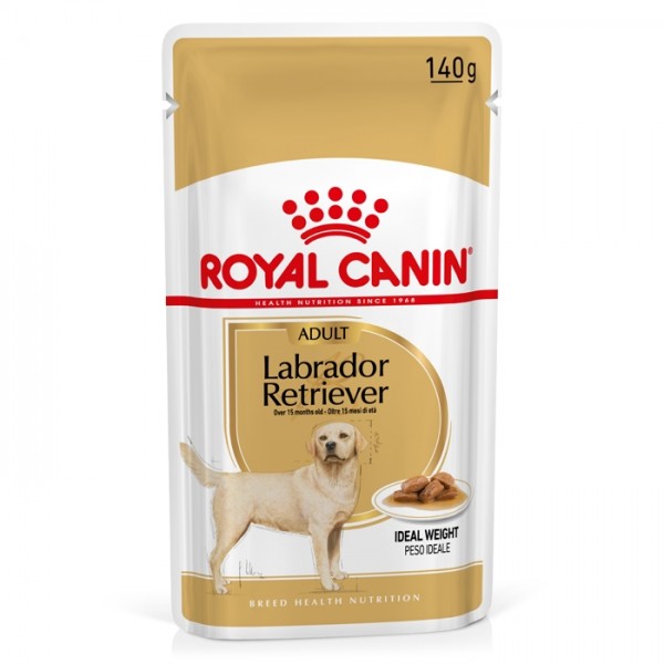 Royal Canin Labrador Retriever Adult Dog - In Gravy | 10 x 140 g