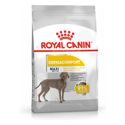 Royal Canin Maxi Dermacomfort Cão - Ração seca para cão com pele sensível