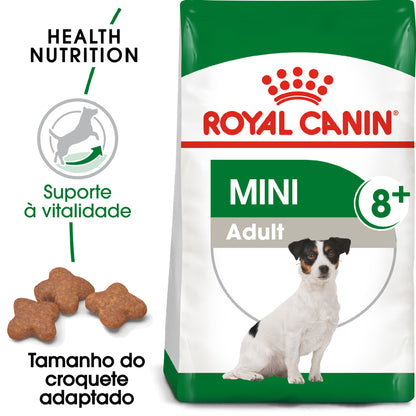 Royal Canin Mini Adulto 8+ Perro Aves - Pienso seco para perro