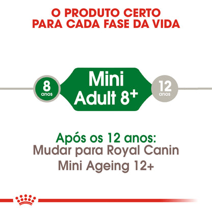 Royal Canin Mini Adulto 8+ Perro Aves - Pienso seco para perro