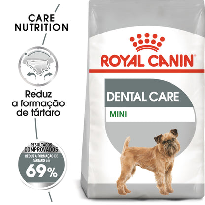 Royal Canin Mini Dental Care Cão Adulto Aves - Ração seca para cão para higiene oral