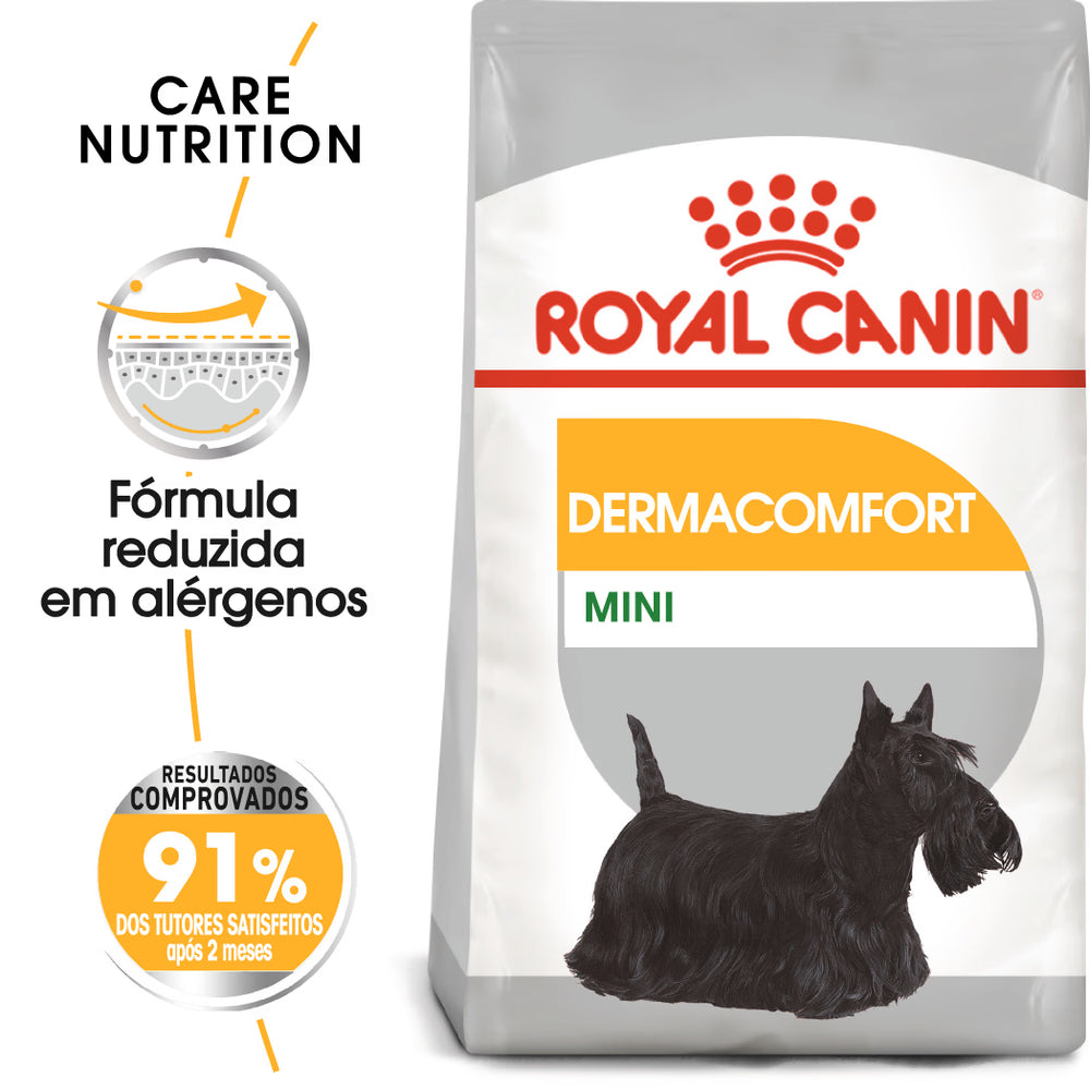 Royal Canin Mini Dermacomfort Cão - Ração seca para cão com pele sensível