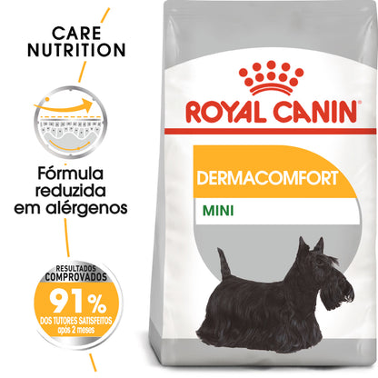 Royal Canin Mini Dermacomfort Cão - Ração seca para cão com pele sensível