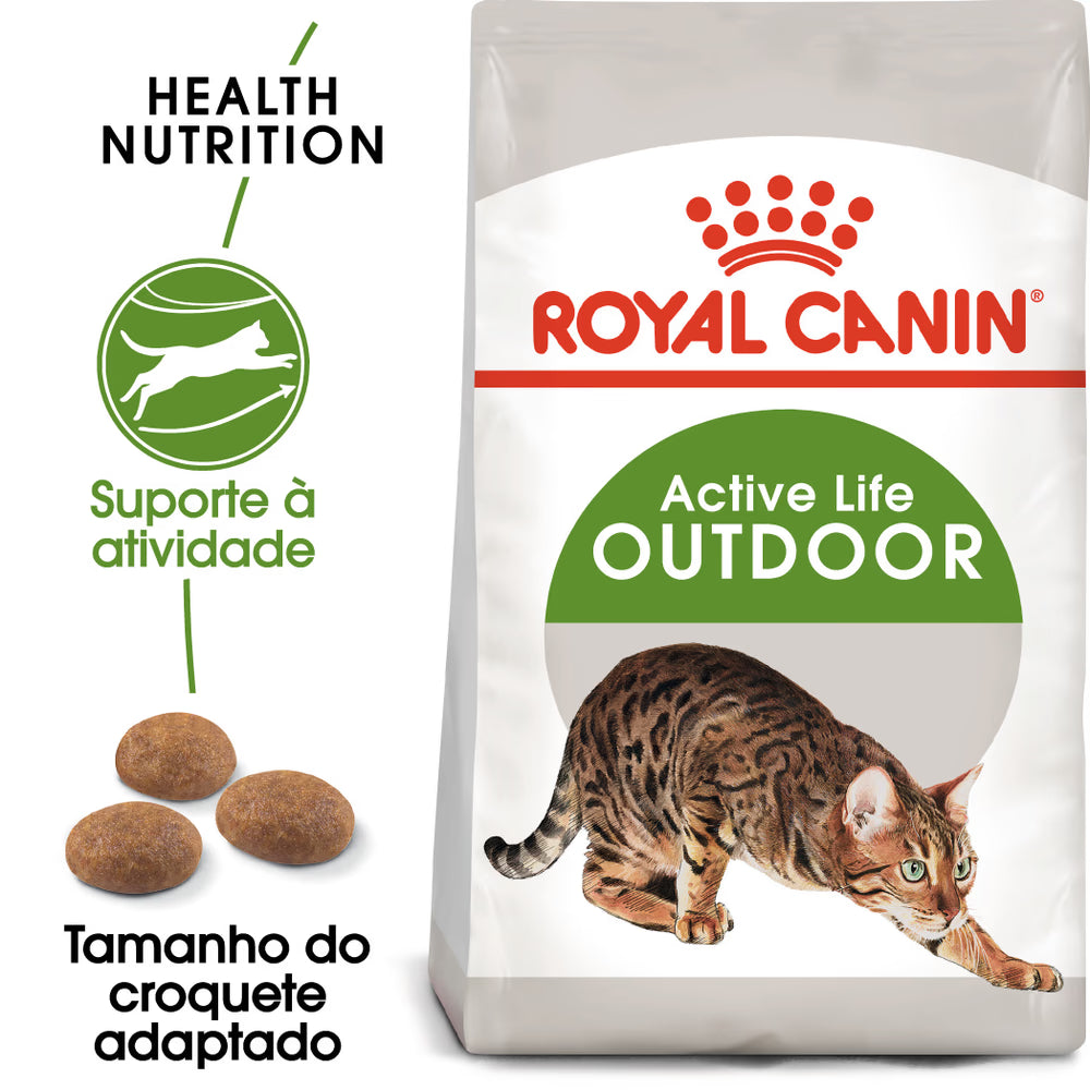 Royal Canin Outdoor Gato Aves de capoeira - Ração seca para gato