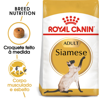 Royal Canin Siamese Adulto Gato Aves de Corral - Pienso seco para gato siamés