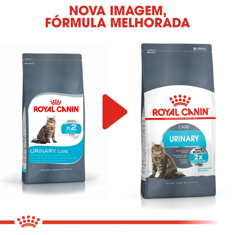 Royal Canin Urinary Care Gato Aves - Ração seca para gato para saúde urinária