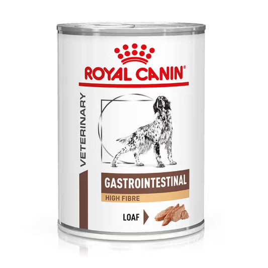 Royal Canin Vet Gastrointestinal High Fibre Perro - Comida húmeda para perro con problemas gastrointestinales