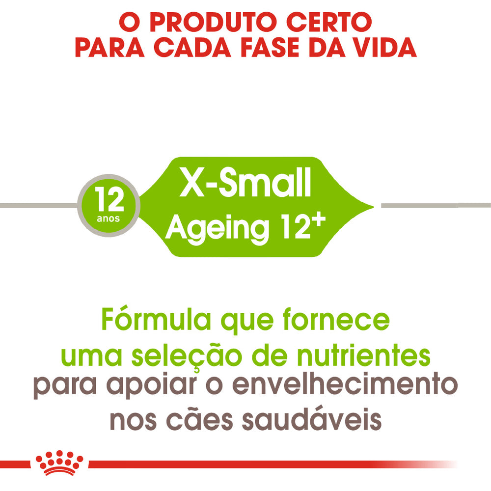 Royal Canin X-Small Ageing 12+ Cão Aves - Ração seca para cão