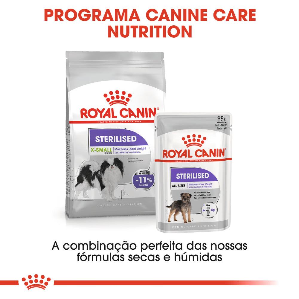 Royal Canin X-Small Sterilised Cão Aves - Ração seca para cão esterilizado