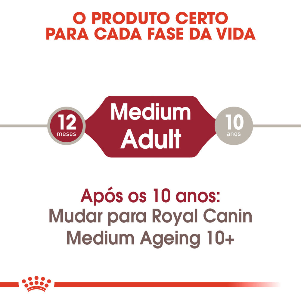 Royal Canin Adulto Médio Pouch Caixa