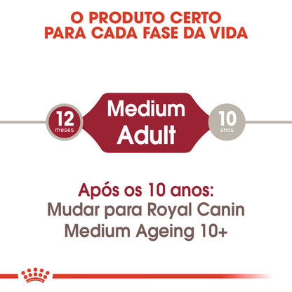Royal Canin Adulto Médio Pouch Caixa