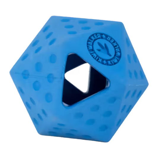 Kiwi Walker Icosaball Mini Blue - Dog toy