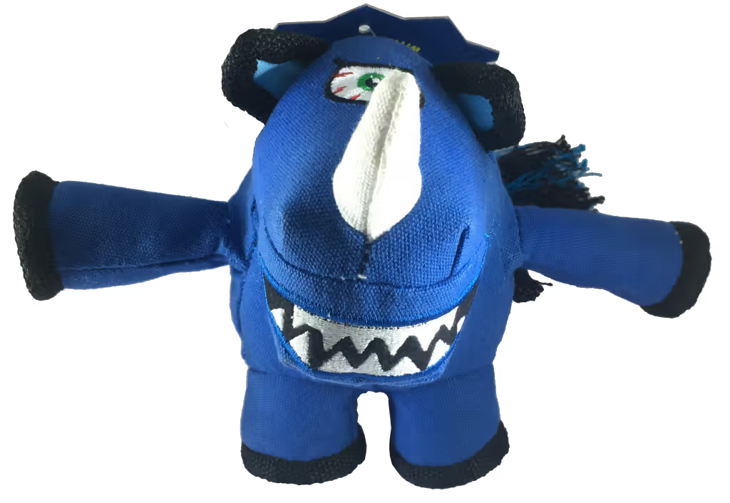 Playfield Monster Gang Monster Plush Blue - Juguete para perro