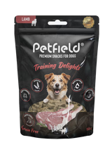 Petfield Premium Pet Food Training Delights Perro Cordero Grain-Free - Snack para perro