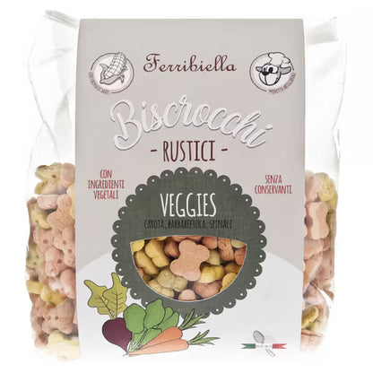 Ferribiella Biscrocchi Rustici Veggies Cão Vegetais - Snack para cão