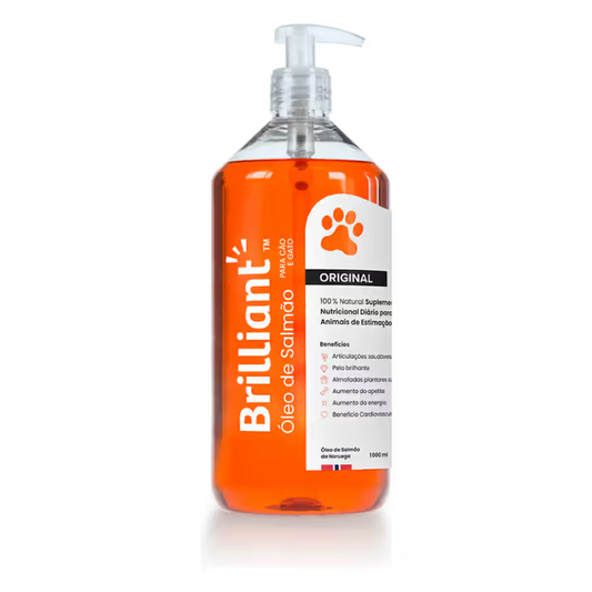 HBC Brilliant Salmon Oil Dog and Cat Salmon - Snack for dogs and cats
