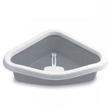 Stefanplast Sprint Corner - Bandeja de canto para gatos