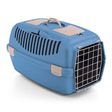 Stefanplast Gulliver 3 61 x 40 x 38 cm - Transportadora para cão e gato com porta de metal