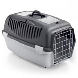 Stefanplast Gulliver 3 61 x 40 x 38 cm - Transportadora para cão e gato com porta de metal
