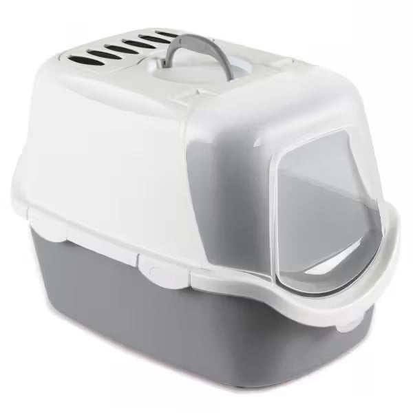 Stefanplast Cathy Easy Clean - Enclosed litter tray for cats