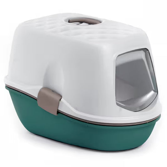 Stefanplast Furba Top Chic - Arenero cubierto para gato