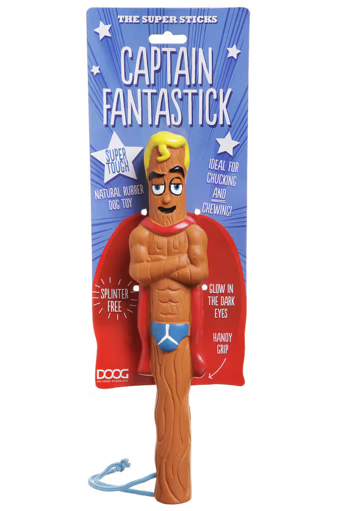 Doog The Super Sticks - Captain Fantastick - Juguete para perro