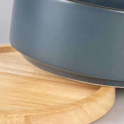 Duvo Plus Stone Timber - Food bowl for dogs and cats