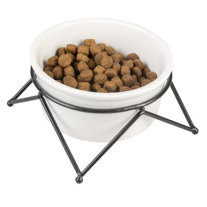 Duvo Plus Stone Up Zigzag - Taça em cerâmica para cão e gato