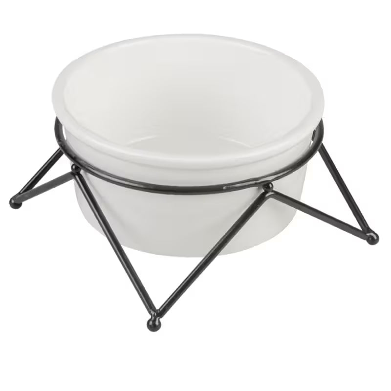 Duvo Plus Stone Up Zigzag - Taça em cerâmica para cão e gato