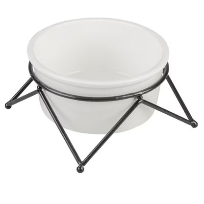Duvo Plus Stone Up Zigzag - Taça em cerâmica para cão e gato