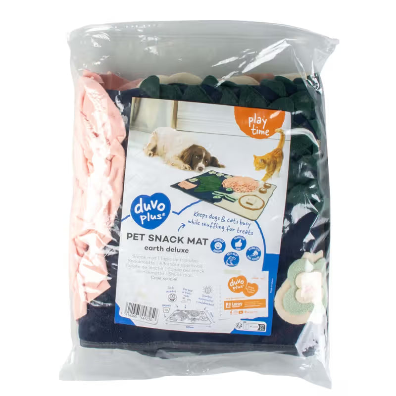 Duvo Plus Tapete de Farejar Earth Deluxe - Alfombra olfativa para perro