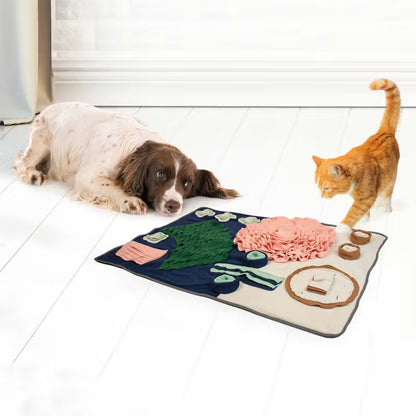 Duvo Plus Tapete de Farejar Earth Deluxe - Alfombra olfativa para perro