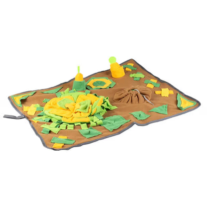 Duvo Plus Veggie Garden - Alfombra olfativa para perro