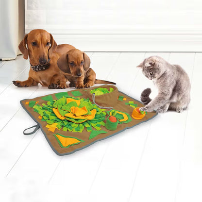 Duvo Plus Veggie Garden - Alfombra olfativa para perro