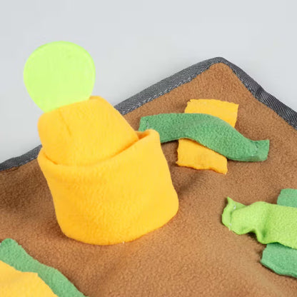 Duvo Plus Veggie Garden - Alfombra olfativa para perro