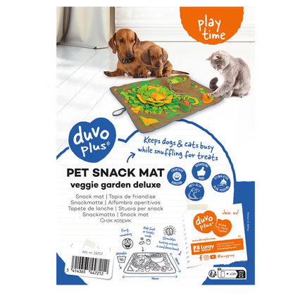 Duvo Plus Veggie Garden - Alfombra olfativa para perro