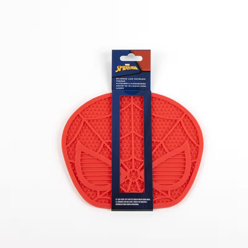 Disney & Warner Bros Spider Man - Alfombrilla de lamer para perro y gato