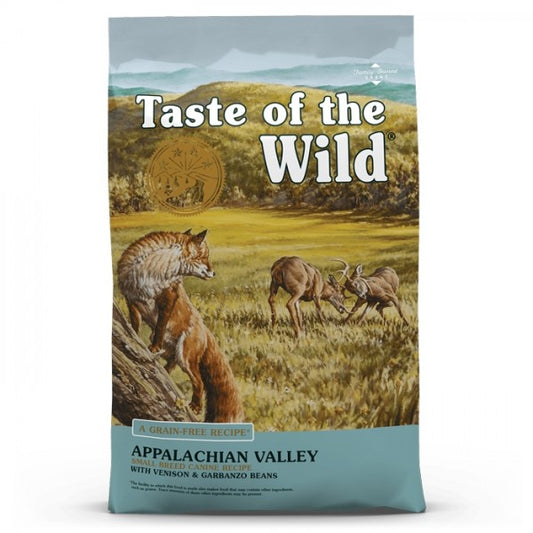 Taste of the Wild Appalachian Valley Cão Adulto Small Breed 12.2 kg