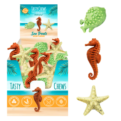 Petfield Premium Pet Food Tasty Chew Sea Treats Cão Algas Marinhas Grain-Free - Snack para cão