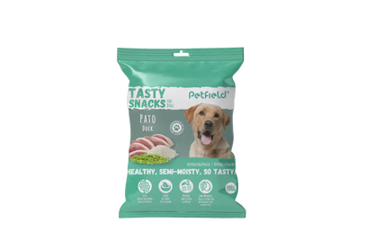 Petfield Premium Pet Food Tasty Snacks Perro Pato - Snack para perro