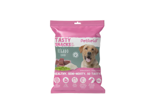 Petfield Premium Pet Food Tasty Snacks Perro Hígado de Cerdo - Snack para perro