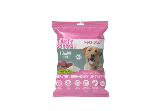 Petfield Premium Pet Food Tasty Snacks Cão Fígado de Porco - Snack para cão