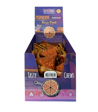 Petfield Premium Pet Food Tasty Chew Pizza Treats Perro Grain-Free Pollo - Snack para perro