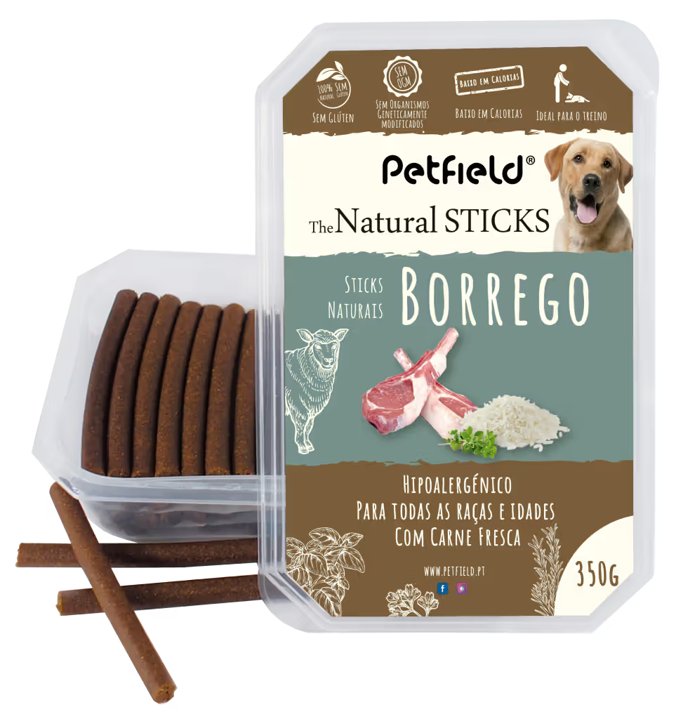 Petfield Premium Pet Food The Natural Sticks Perro Cordero - Snack para perro