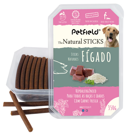 Petfield Premium Pet Food The Natural Sticks® Perro Hígado - Snack para perro