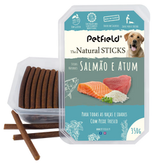 Petfield Premium Pet Food The Natural Sticks Perro Salmón y Atún - Snack para perro